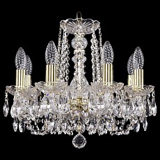 Подвесная люстра bohemia ivele crystal 1402 1402-8-141-g